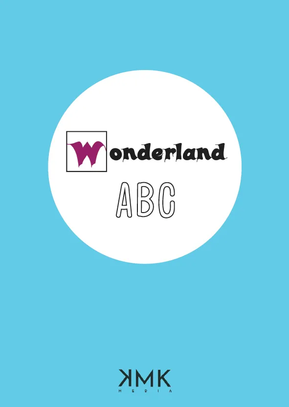 English Handwriting Book by Wonderland